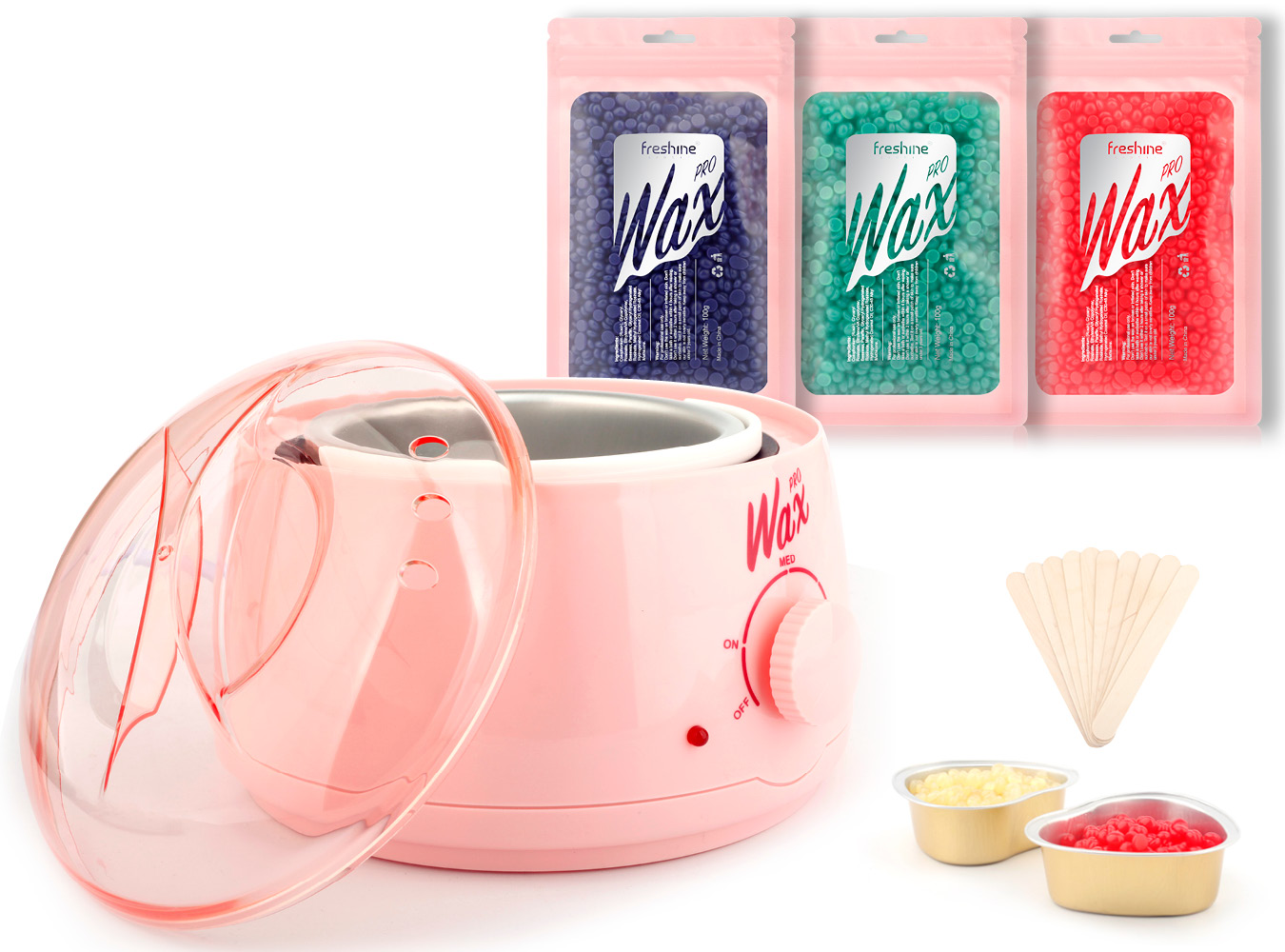 Freshine Wax Pot Heater Waxing Kit Warmer
